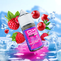 OX PASSION NIC SALT – CRANBERRY RASPBERRY FREEZE – 30ML (35MG-55MG)