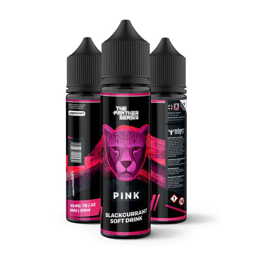 DR VAPES FREEBASE - PINK PANTHER ORIGINAL - 60ML (3MG-6MG)