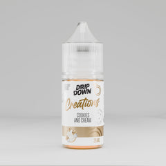 DRIP DOWN CREATION DESSERT SERIES NIC SALT - COOKIES & CREAM - 30ML (35MG)