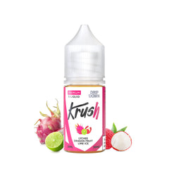 DRIP DOWN KRUSH SERIES NIC SALT - LYCHEE DRAGON FRUIT LIME ICE - 30ML (30MG-50MG)