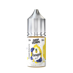 DRIP DOWN PINEAPPLE SERIES NIC SALT - PINEAPPLE BLUEBERRY ICE - 30ML (30MG-50MG)