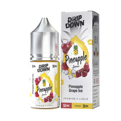 DRIP DOWN PINEAPPLE SERIES NIC SALT - PINEAPPLE GRAPE ICE - 30ML (30MG-50MG)