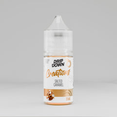 DRIP DOWN CREATION DESSERT SERIES NIC SALT - SALTED CARAMEL - 30ML (35MG)