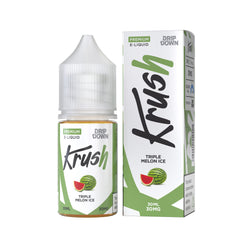 DRIP DOWN KRUSH SERIES NIC SALT - TRIPLE MELON ICE - 30ML (30MG-50MG)