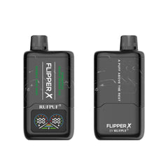 FLIPPER X BY RUFPUF DISPOSABLE VAPE - BUBBLE GUM MINT + PINEAPPLE GUAVA MANGO ICE - 20000 PUFFS (50MG)