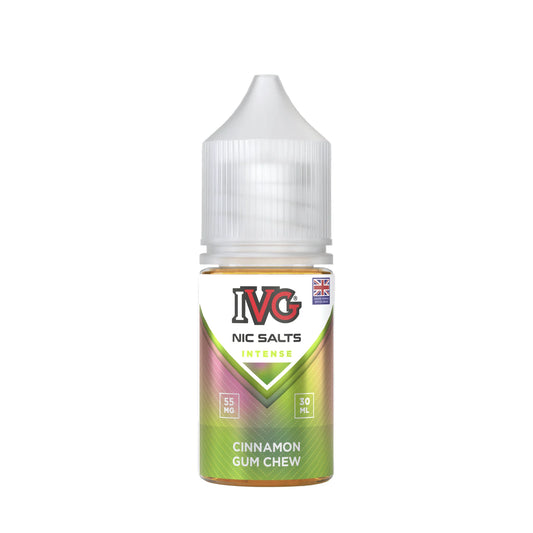 IVG INTENSE NIC SALT - CINNAMON GUM CHEW - 30ML (35MG-55MG)