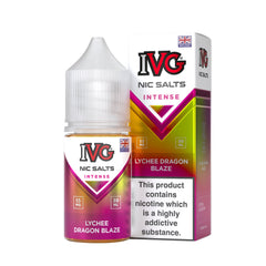 IVG INTENSE NIC SALT - LYCHEE DRAGON BLAZE - 30ML (35MG-55MG)