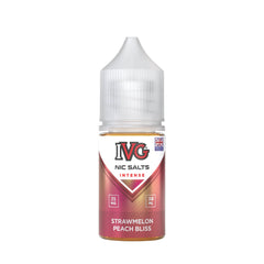 IVG INTENSE NIC SALT - STRAWMELON PEACH BLISS - 30ML (35MG-55MG)