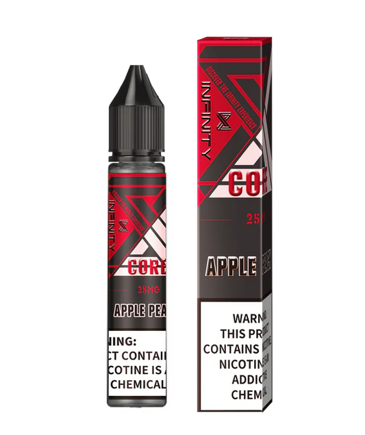 INFINITY CORE SERIES NIC SALT - APPLE PEACH ICE - 30ML (25MG-50MG)