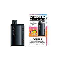 INFINITY ULTRA DISPOSABLE - MANGO PASSION FRUIT ICE - 8000 PUFFS (55MG)