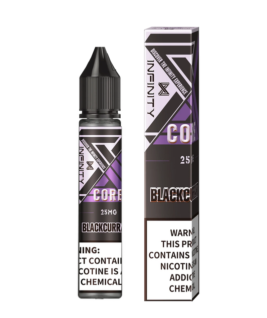 INFINITY CORE SERIES NIC SALT - BLACKCURRANT ICE - 30ML (25MG-50MG)