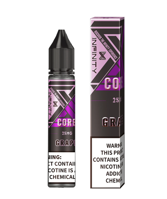 INFINITY CORE SERIES NIC SALT - GRAPE ICE - 30ML (25MG-50MG)