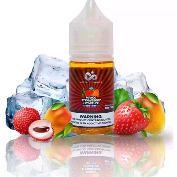 Infinity Mango Strawberry Lychee Ice Nic Salt in Pakistan