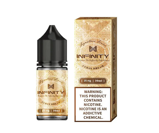INFINITY SIGNATURE SERIES NIC SALT - CUBAN DREAM - 30ML (25MG-50MG)