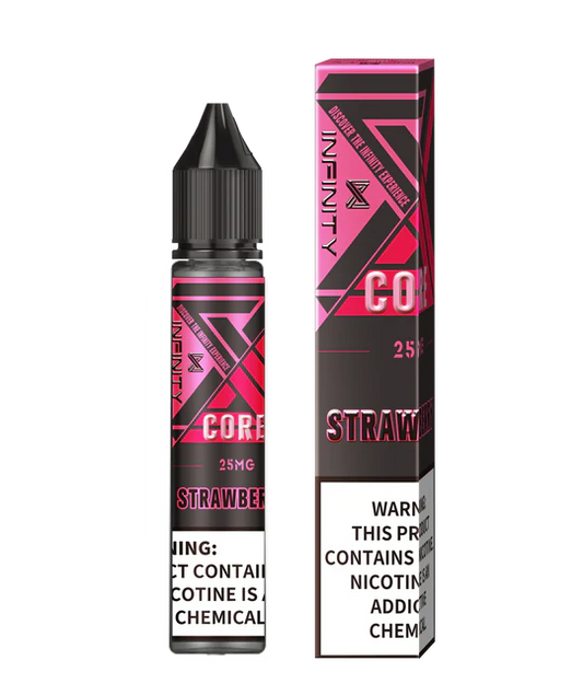 INFINITY CORE SERIES NIC SALT - STRAWBERRY ICE - 30ML (25MG-50MG)