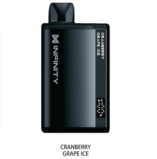INFINITY ULTRA DISPOSABLE - CRANBERRY GRAPE ICE - 8000 PUFFS (55MG)