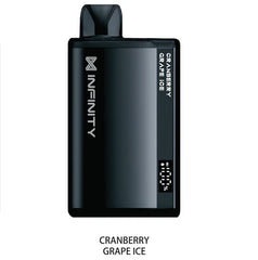 INFINITY ULTRA DISPOSABLE - CRANBERRY GRAPE ICE - 8000 PUFFS (55MG)