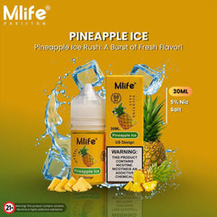 MLIFE NIC SALT - PINEAPPLE ICE - 30ML (50MG)
