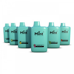 MNKE BARS MINT SERIES DISPOSABLE POD - CUCUMBER MINT - 6500 PUFFS (50MG)