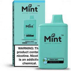 MNKE BARS MINT SERIES DISPOSABLE POD - FRESH MINT - 6500 PUFFS (50MG)