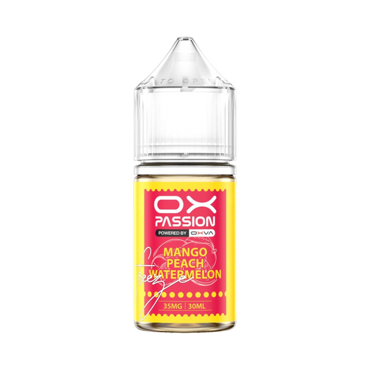 OX PASSION NIC SALT – MANGO PEACH WATERMELON FREEZE – 30ML (35MG-55MG)