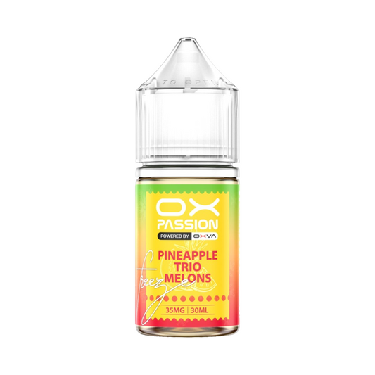 OX PASSION NIC SALT – PINEAPPLE TRIO MELONS – 30ML (35MG-55MG)