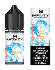 Infinity Brain Freeze Pina Peach Mango Ice Nic Salt in Pakistan