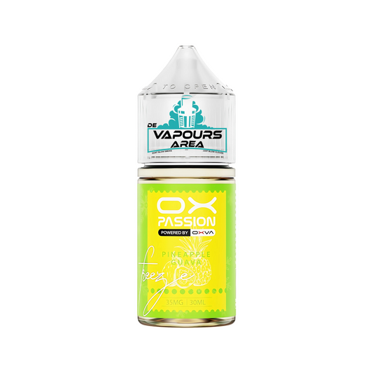 OX PASSION NIC SALT – PINEAPPLE GUAVA FREEZE – 30ML (35MG-55MG)