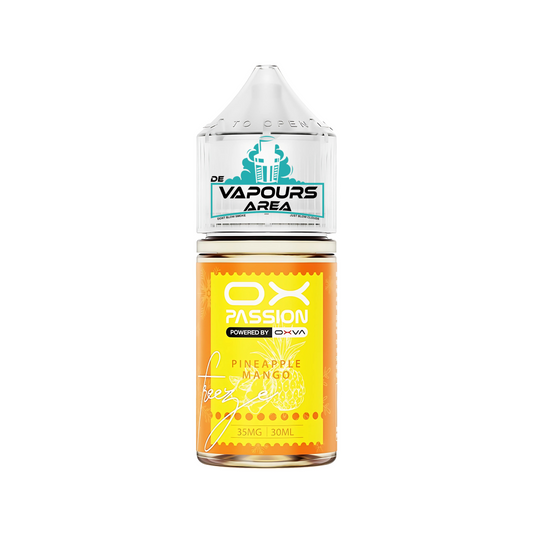 OX PASSION NIC SALT – PINEAPPLE MANGO FREEZE – 30ML (35MG-55MG)
