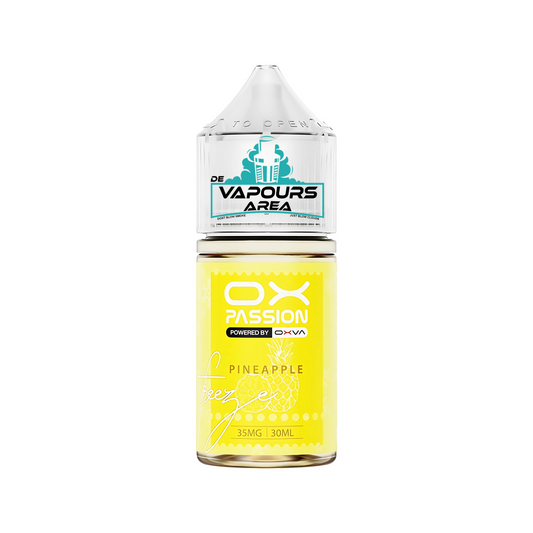 OX PASSION NIC SALT – PINEAPPLE FREEZE – 30ML (35MG-55MG)