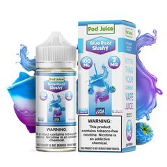 POD JUICE – BLUE RAZZ SLUSHY – 100ML (3MG-6MG-12MG-18MG)