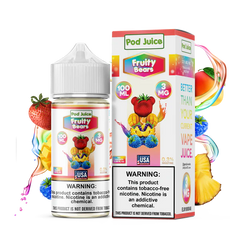 POD JUICE – FRUITY BEARS – 100ML (3MG-6MG-12MG-18MG)