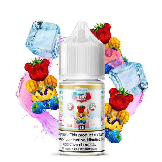 POD JUICE NIC SALT - FRUITY BEARS FREEZE – 30ML (35MG-55MG)