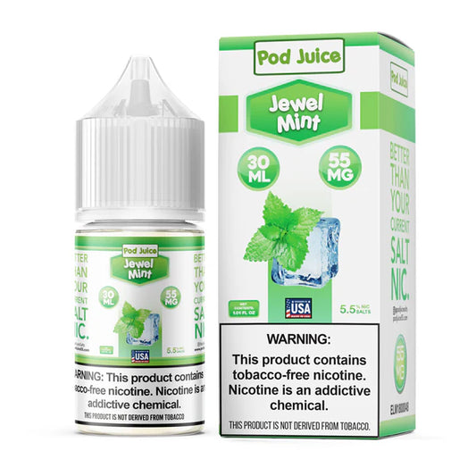 POD JUICE NIC SALT - JEWEL MINT – 30ML (35MG-55MG)