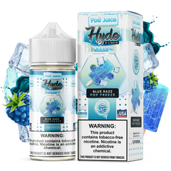POD JUICE X HYDE – BLUE RAZZ POP FREEZE – 100ML (3MG-6MG-12MG-18MG)