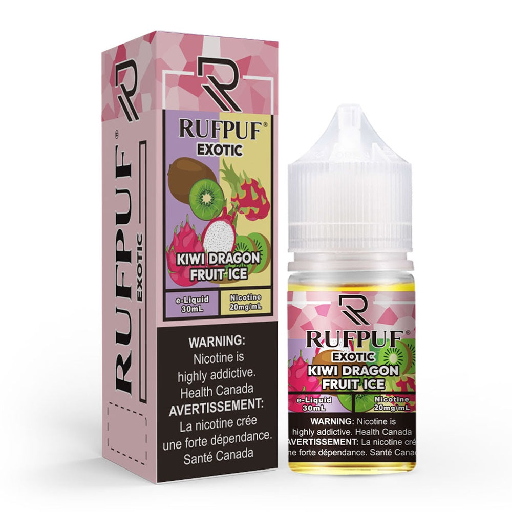 Rufpuf Exotic Kiwi Dragon Fruit Ice Nic Salt in Karachi Pakistan