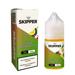SKIPPER NIC SALT - GUAVA PASSIONFRUIT ICE - 30ML (20MG-35MG-50MG)