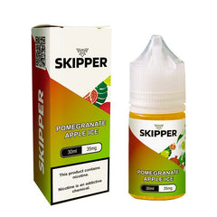 SKIPPER NIC SALT - POMEGRANATE APPLE ICE - 30ML (20MG-35MG-50MG)