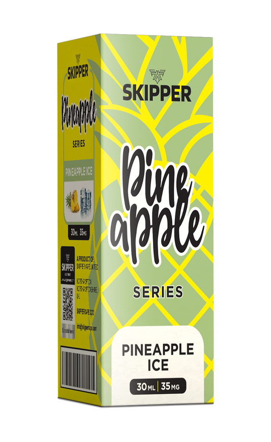 SKIPPER PINEAPPLE SERIES NIC SALT - PINEAPPLE ICE - 30ML (35MG-50MG)