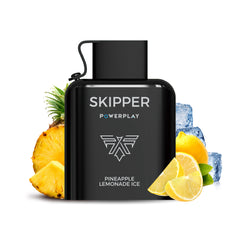 SKIPPER POWERPLAY ICETRONIC PREFILLED POD - PINEAPPLE LEMONADE ICE - 50MG (16000 PUFFS)