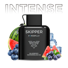 SKIPPER POWERPLAY INTENSE PREFILLED POD - BLUEBERRY WATERMELON ICE - 50MG (16000 PUFFS)