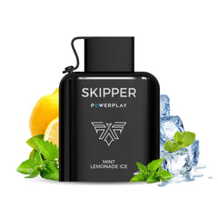 SKIPPER POWERPLAY ICETRONIC PREFILLED POD - MINT LEMONADE ICE - 50MG (16000 PUFFS)