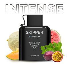 SKIPPER POWERPLAY INTENSE PREFILLED POD - LOVE 66 ICE - 50MG (16000 PUFFS)