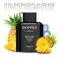 SKIPPER POWERPLAY INTENSE PREFILLED POD - PINEAPPLE ICE - 50MG (16000 PUFFS)