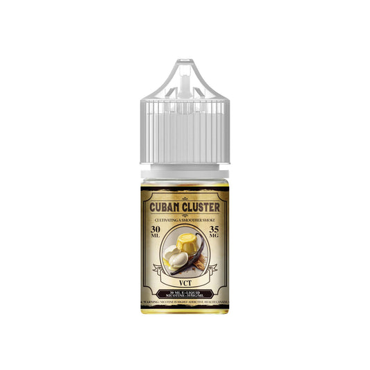 SLUGGER CUBAN CLUSTER SERIES NIC SALT - VCT - 30ML (20MG-35MG-50MG)