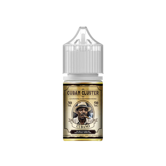 SLUGGER CUBAN CLUSTER NIC SALT - CUBANO - 30ML (20MG-35MG-50MG)
