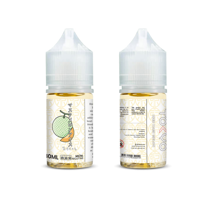 TOKYO E-LIQUIDS NIC SALT – ICED HAMI MELON – 30ML (20MG-30MG-50MG) - Buy Online Vape On Best Prices From Pakistan Vape Shop | De Vapors Area