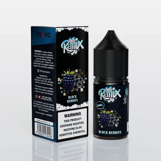 TOKYO REMIX SERIES NIC SALT - BLACK BERRIES ICE – 30ML (20MG-30MG-50MG)