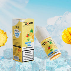 TOKYO SUPER COOL NIC SALT SERIES – PINEAPPLE MANGO ICED – 30ML (35MG-50MG-60MG)