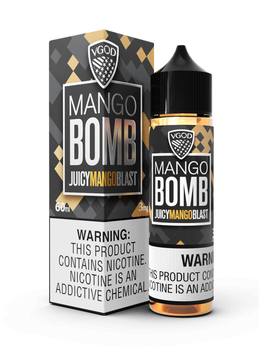 VGOD FREEBASE - MANGO BOMB - 60ML (0MG-3MG-6MG-12MG-18MG)